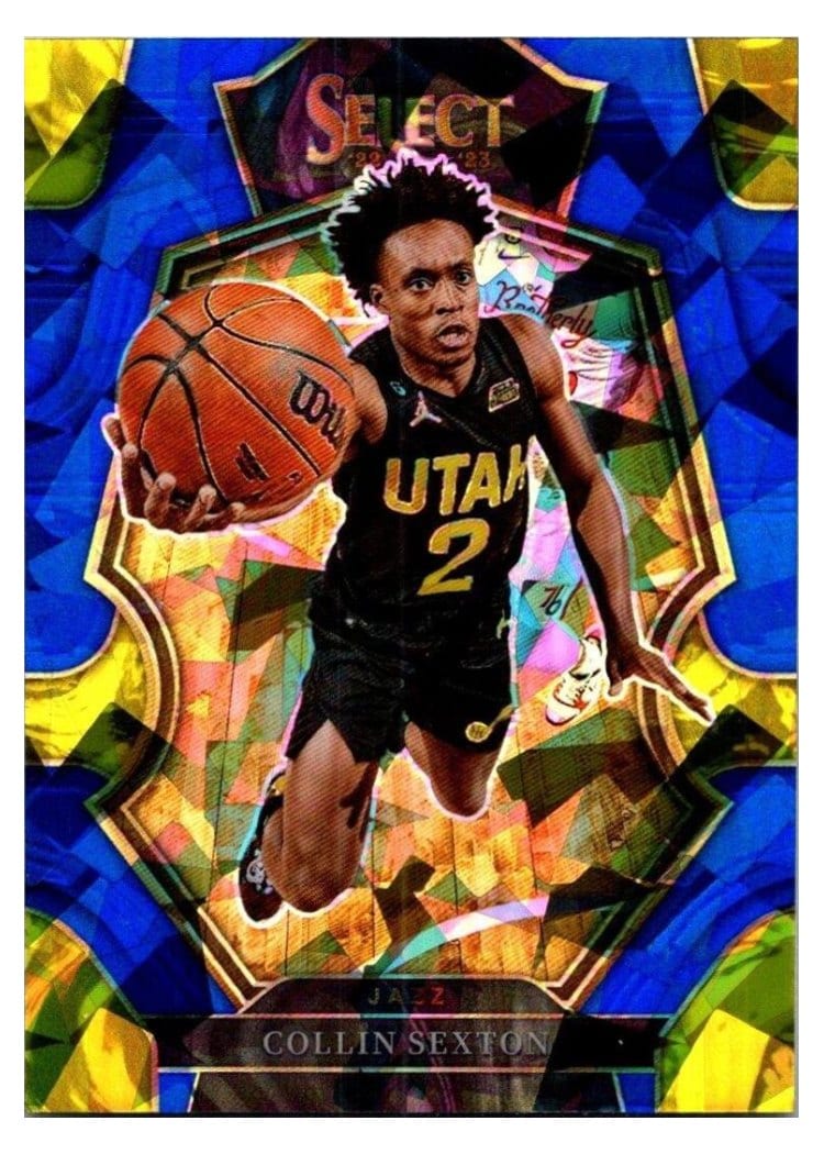 2022-23 Panini Select Base Set Collin Sexton #123 card