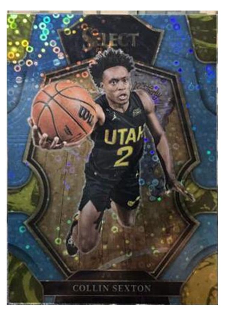 2022-23 Panini Select Base Set Collin Sexton #123 card