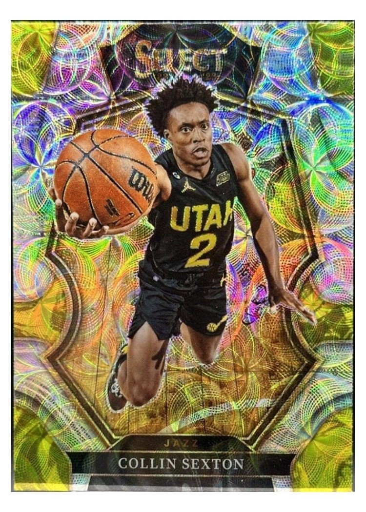2022-23 Panini Select Base Set Collin Sexton #123 card