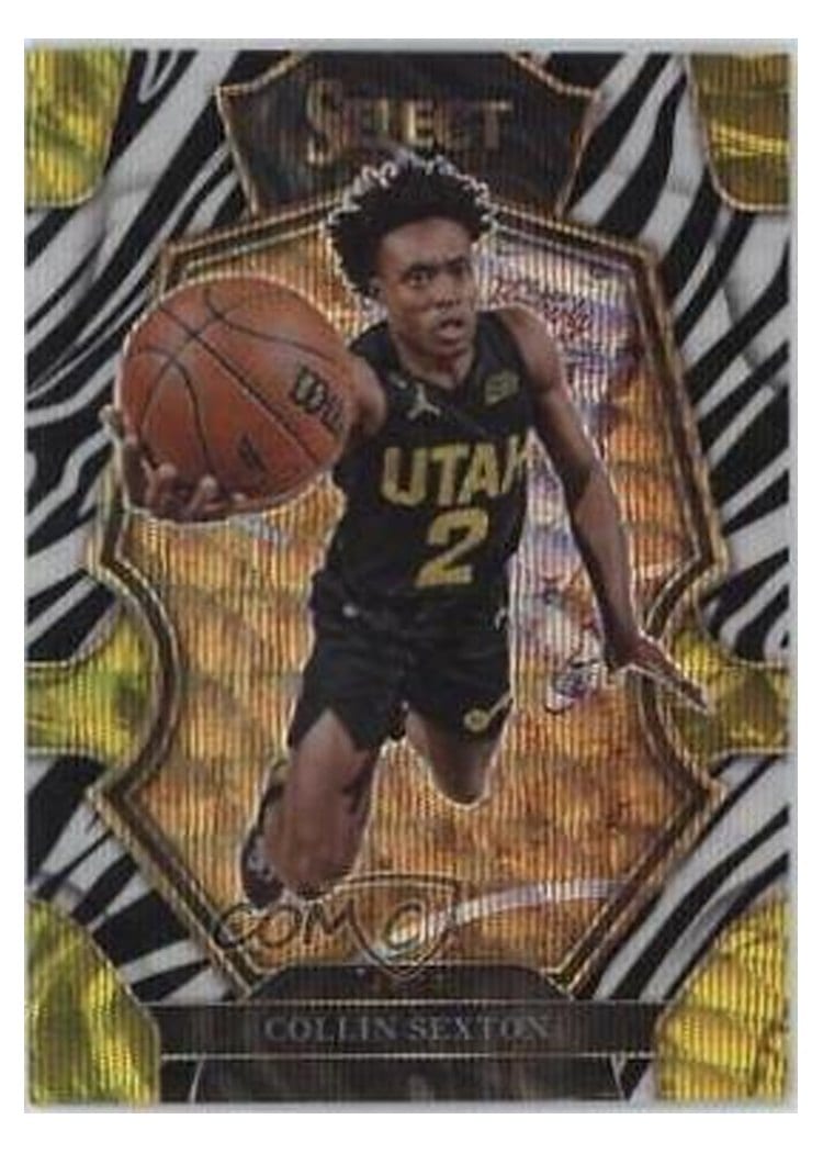 2022-23 Panini Select Base Set Collin Sexton #123 card