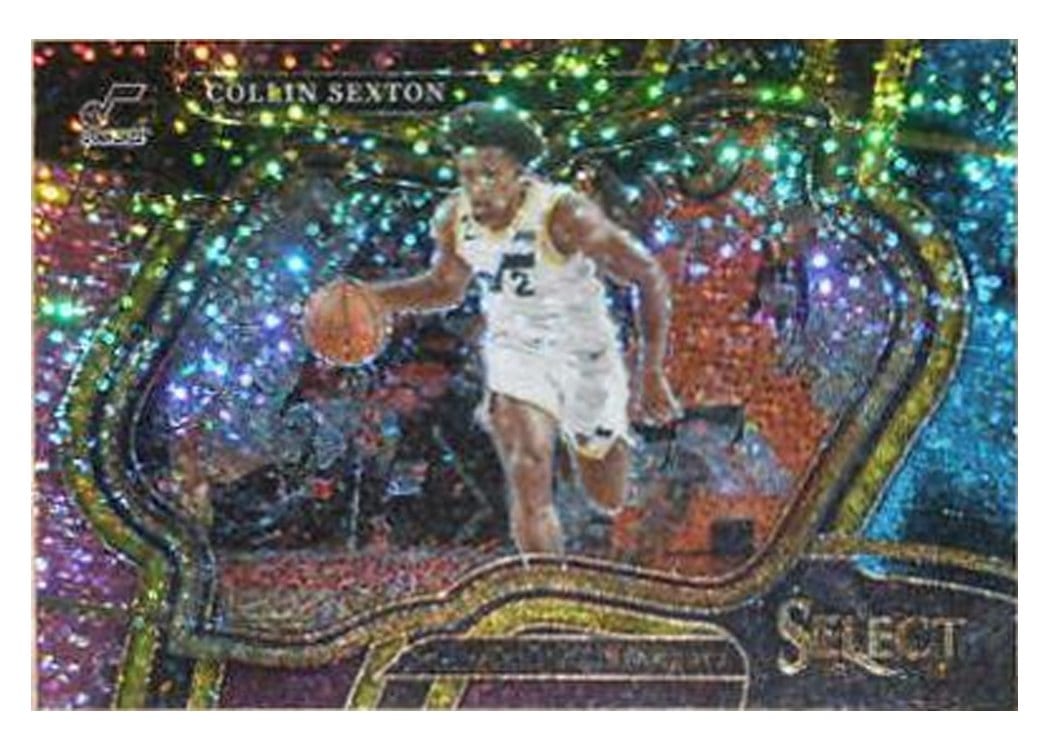 2022-23 Panini Select Base Set Collin Sexton Cosmic Prizm #223 card