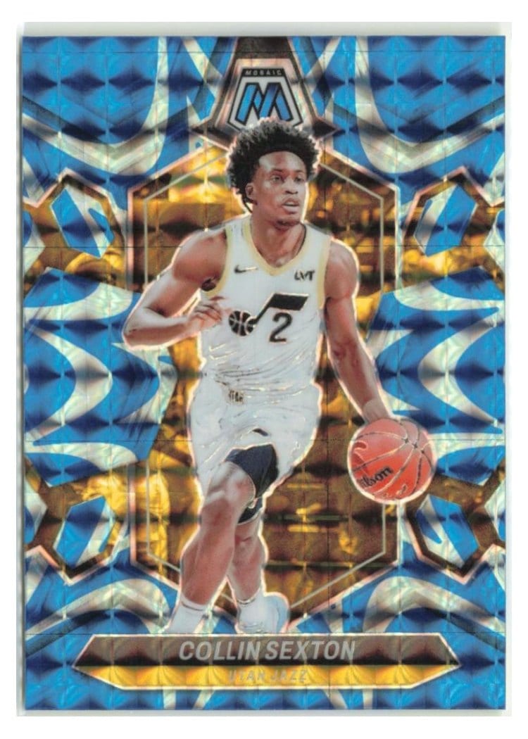 2023-24 Panini Mosaic Base Set Collin Sexton #62 card
