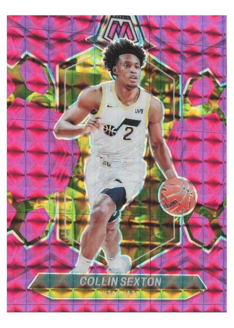 2023-24 Panini Mosaic Base Set Collin Sexton #62 card