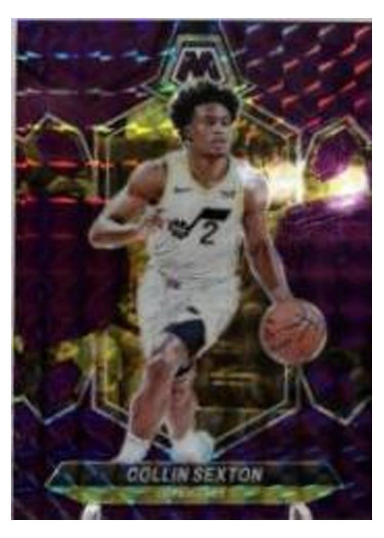 2023-24 Panini Mosaic Base Set Collin Sexton #62 card