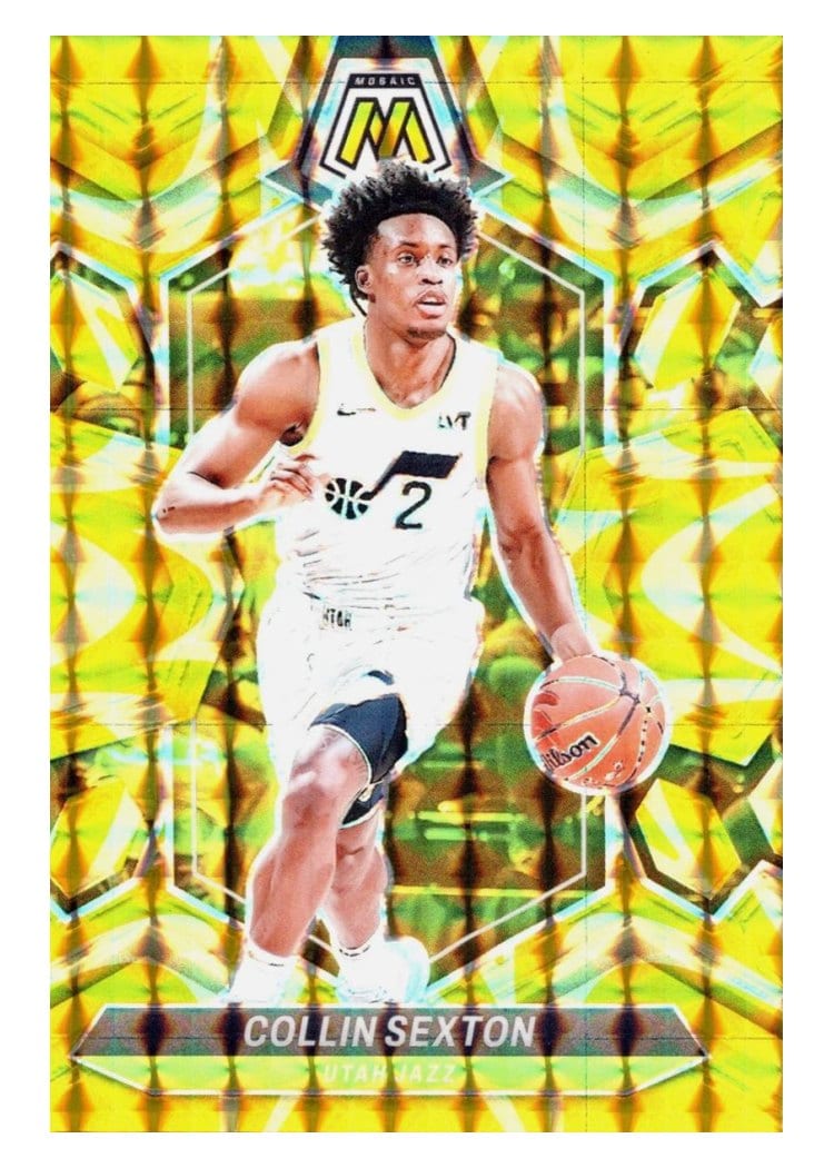 2023-24 Panini Mosaic Base Set Collin Sexton #62 card