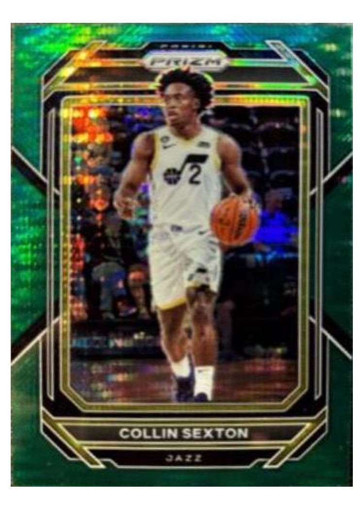 2023-24 Panini Prizm Base Set Collin Sexton #13 card