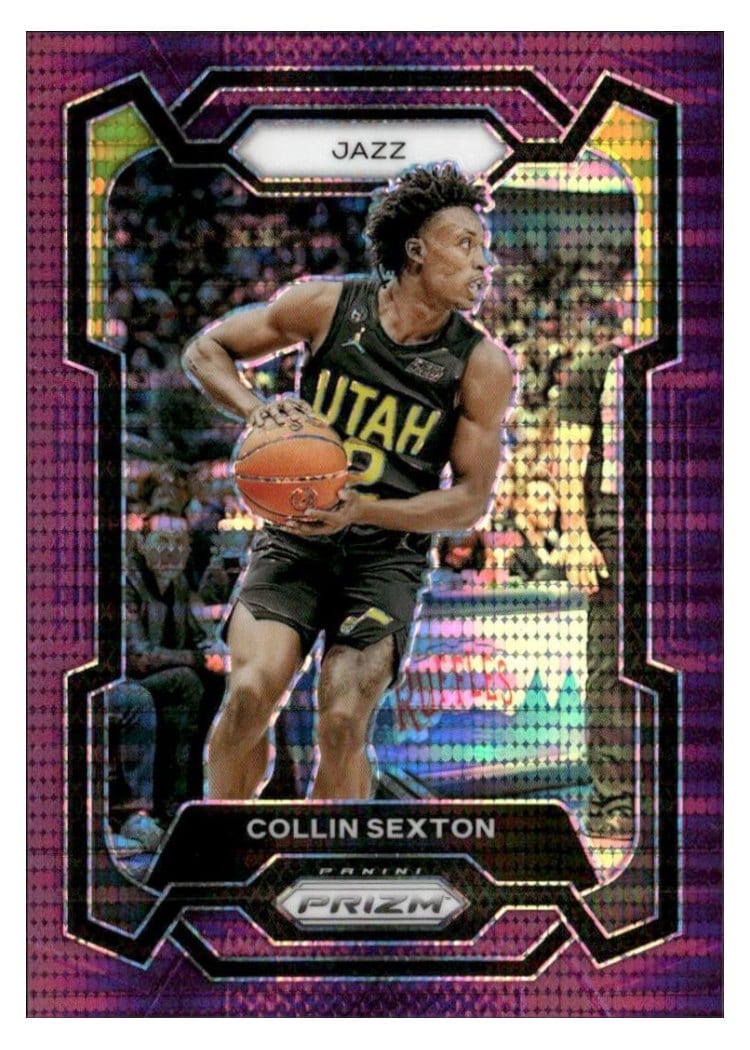 2023-24 Panini Prizm Base Set Collin Sexton #13 card