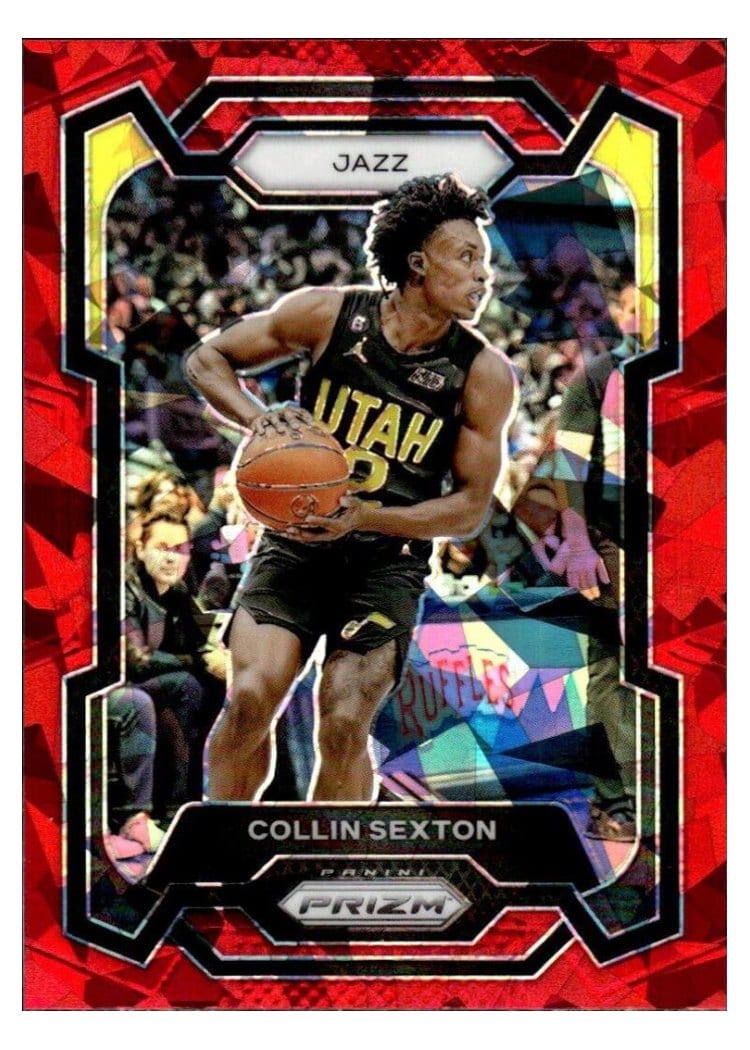 2023-24 Panini Prizm Base Set Collin Sexton #13 card
