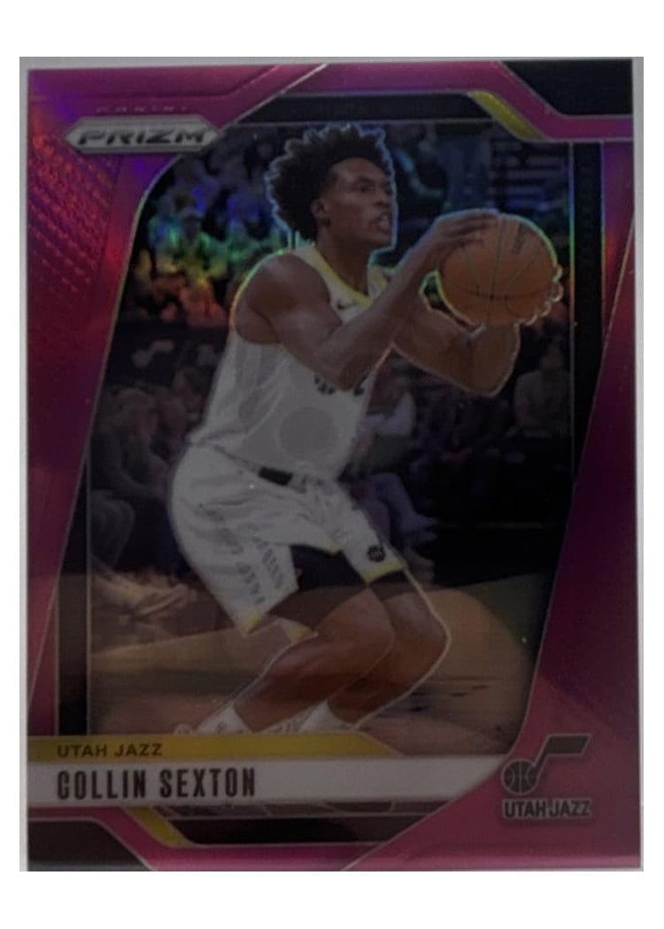 2024-25 Panini Prizm Base Set Collin Sexton Pink #151 card