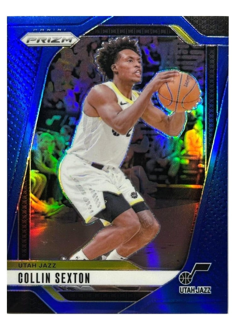 2024-25 Panini Prizm Base Set Collin Sexton Blue #151 card