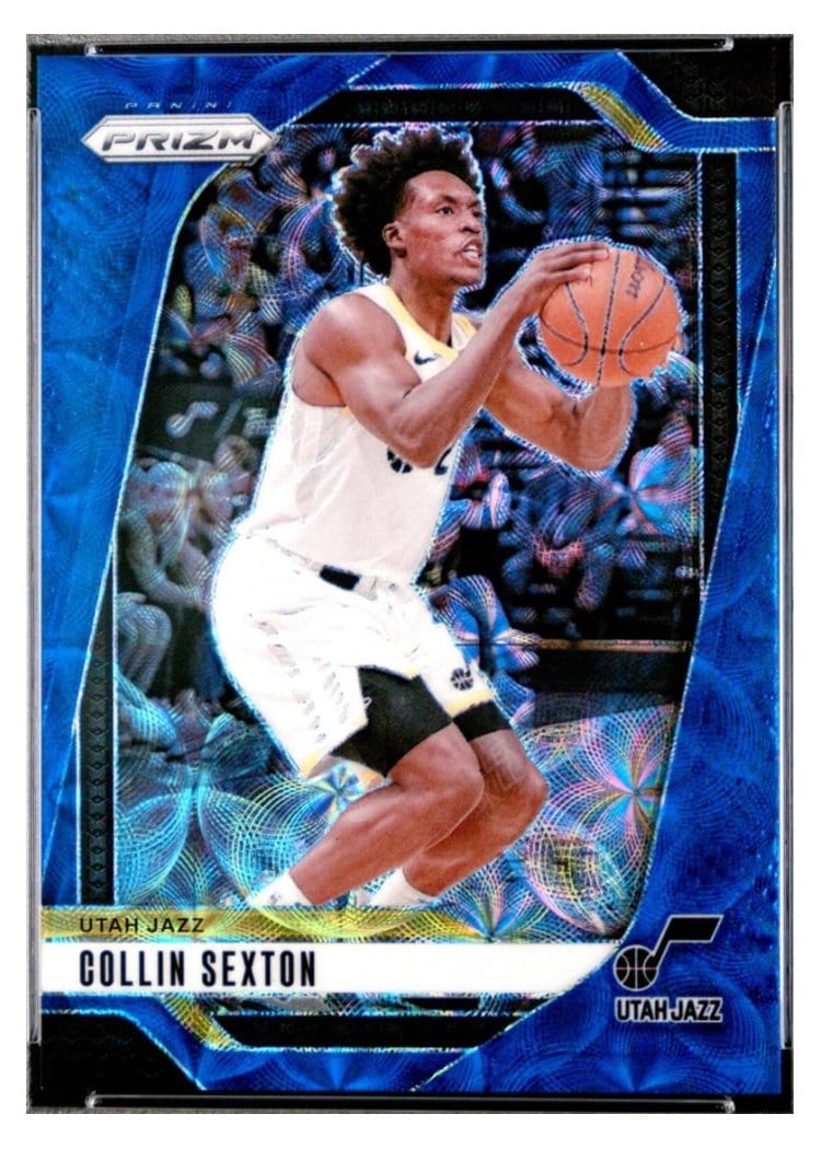 2024-25 Panini Prizm Base Set Collin Sexton Choice Blue #151 card