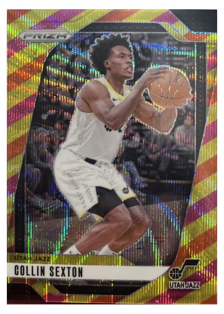 2024-25 Panini Prizm Base Set Collin Sexton Multi Wave #151 card