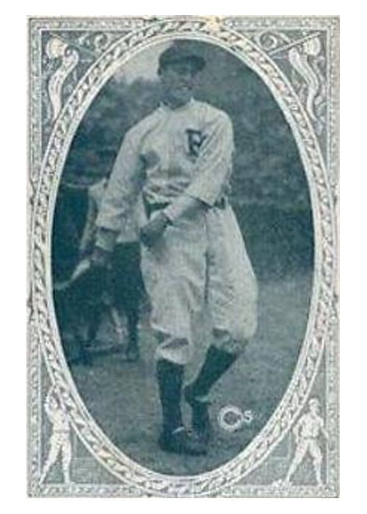 1922 E120 American Caramel Colonel Snover card