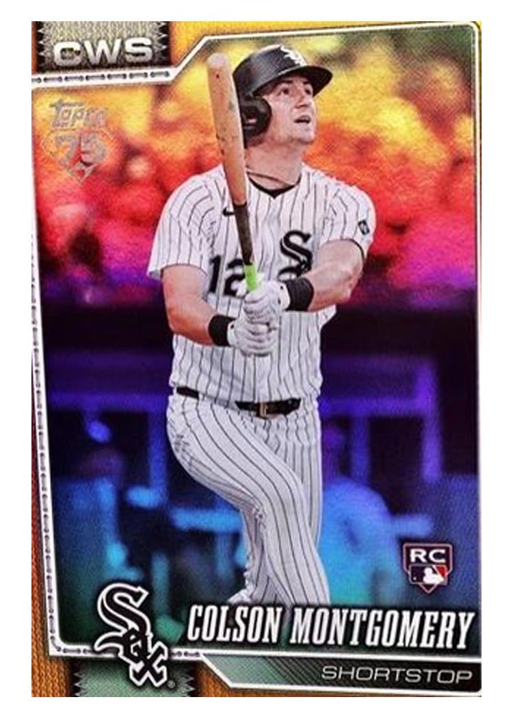 2026 Topps Colson Montgomery #157 card