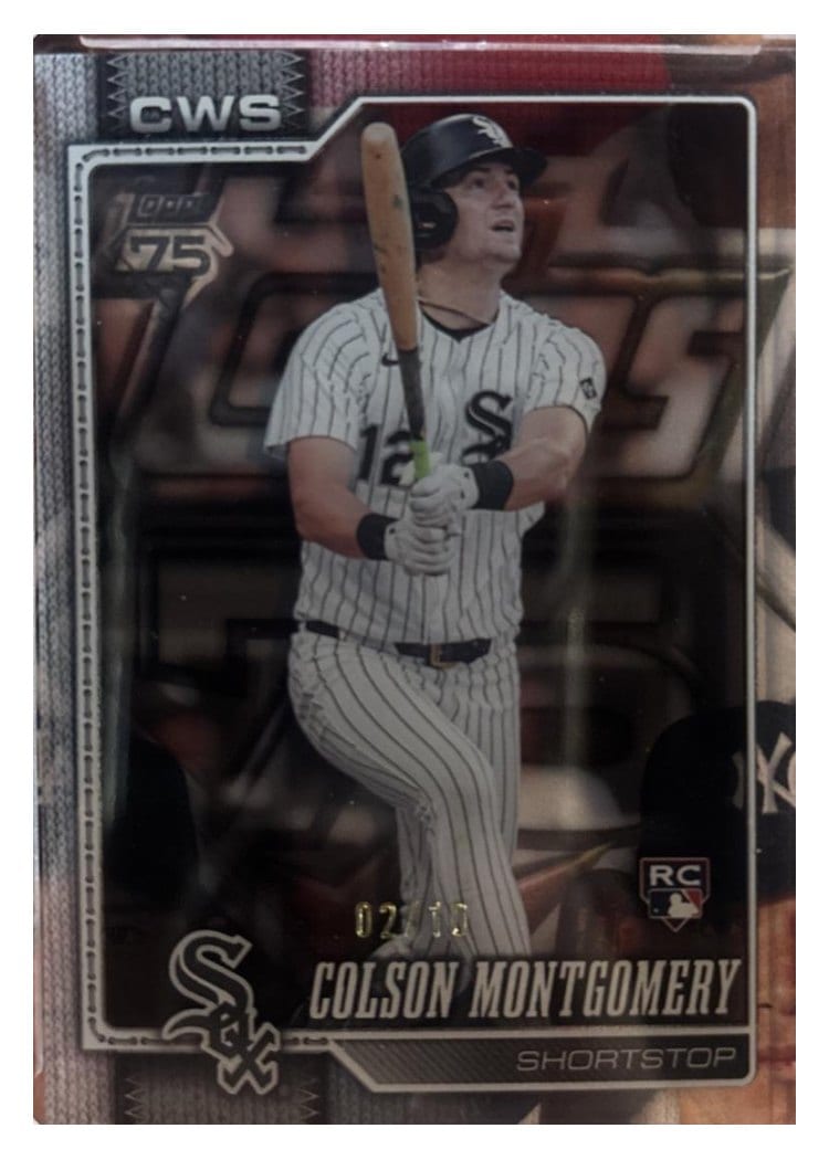 2026 Topps Colson Montgomery #157 card