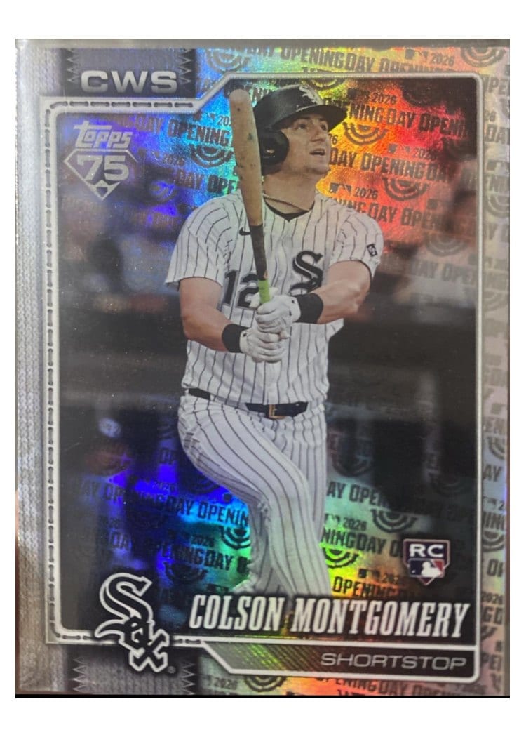 2026 Topps Colson Montgomery #157 card