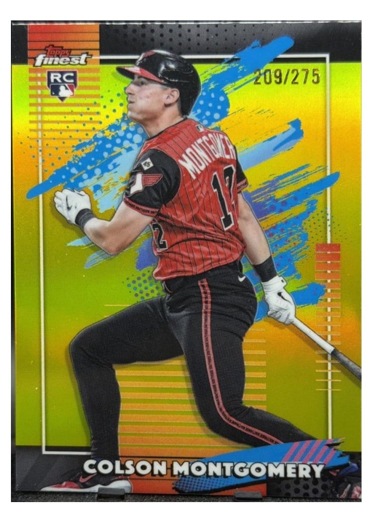 2026 Topps Finest Colson Montgomery #170 card