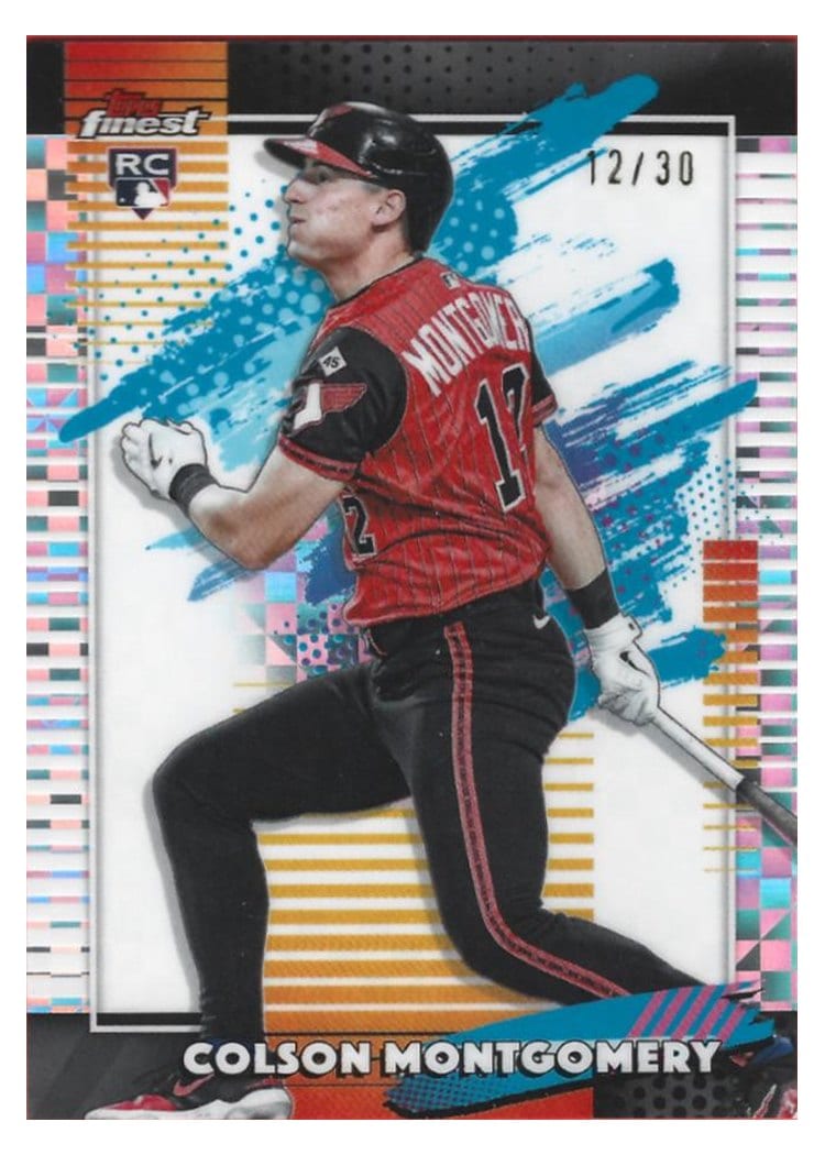 2026 Topps Finest Colson Montgomery #170 card