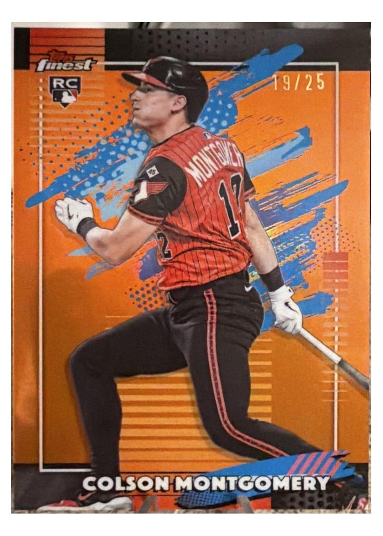 2026 Topps Finest Colson Montgomery #170 card