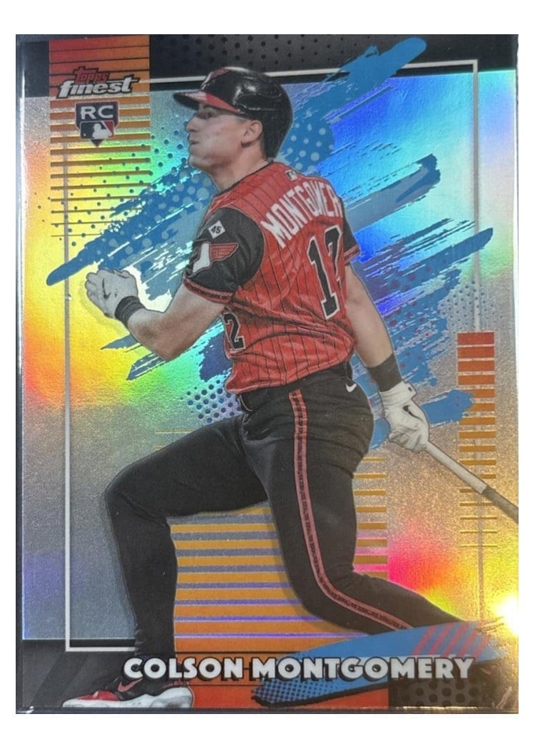 2026 Topps Finest Colson Montgomery Refractor #170 card