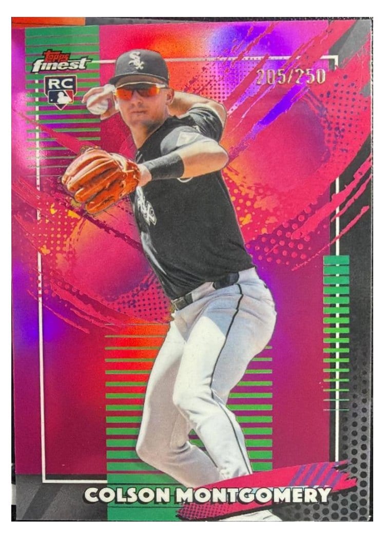 2026 Topps Finest Colson Montgomery #291 card