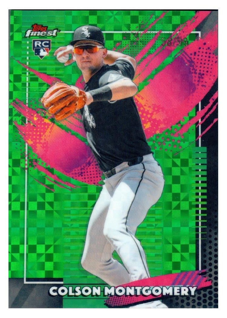 2026 Topps Finest Colson Montgomery #291 card