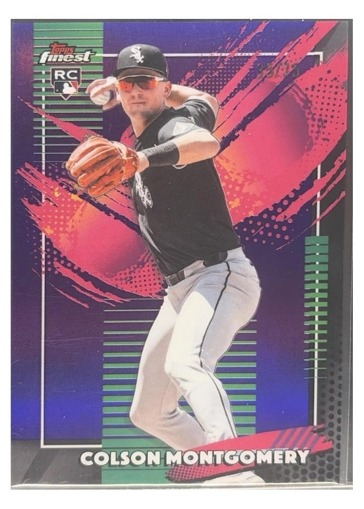 2026 Topps Finest Colson Montgomery #291 card