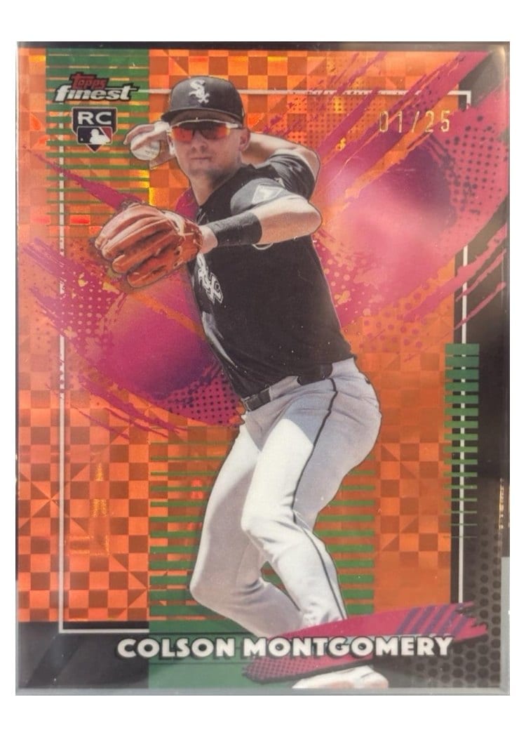 2026 Topps Finest Colson Montgomery #291 card