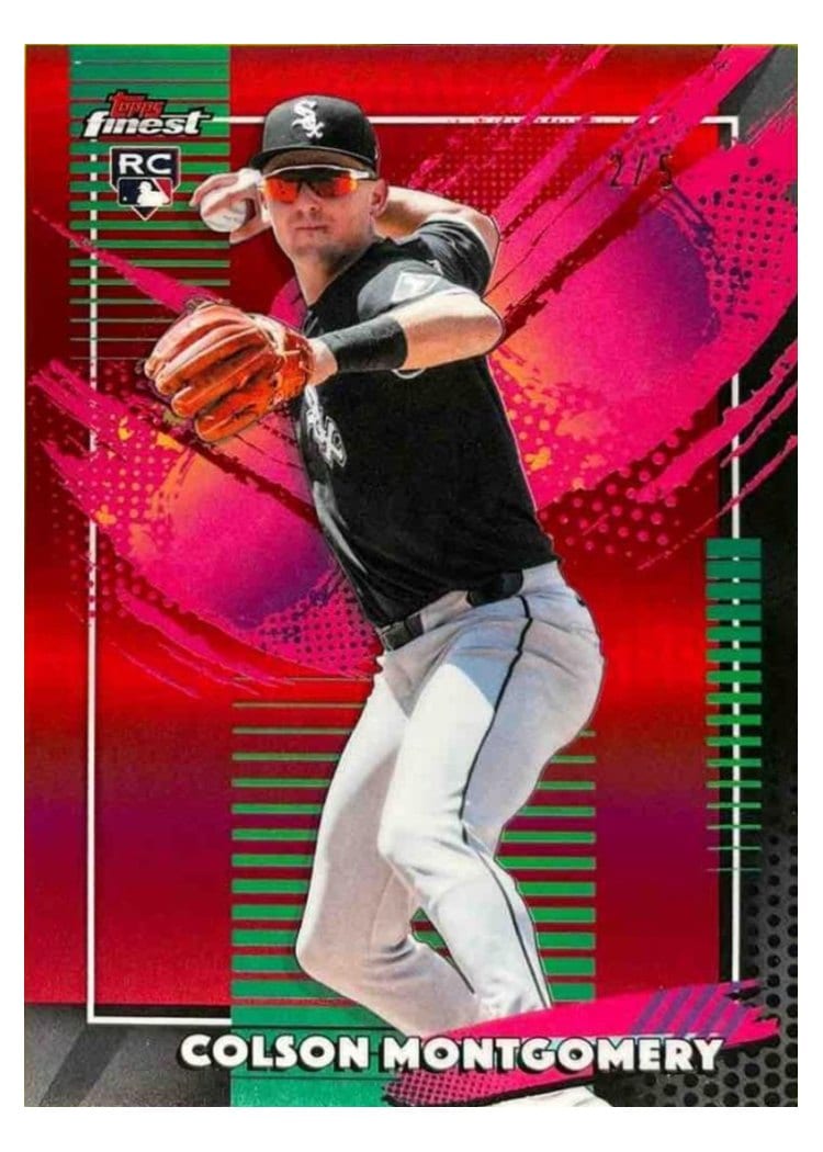 2026 Topps Finest Colson Montgomery #291 card