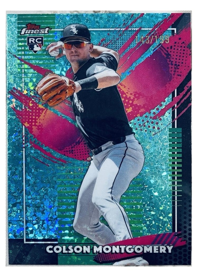 2026 Topps Finest Colson Montgomery #291 card