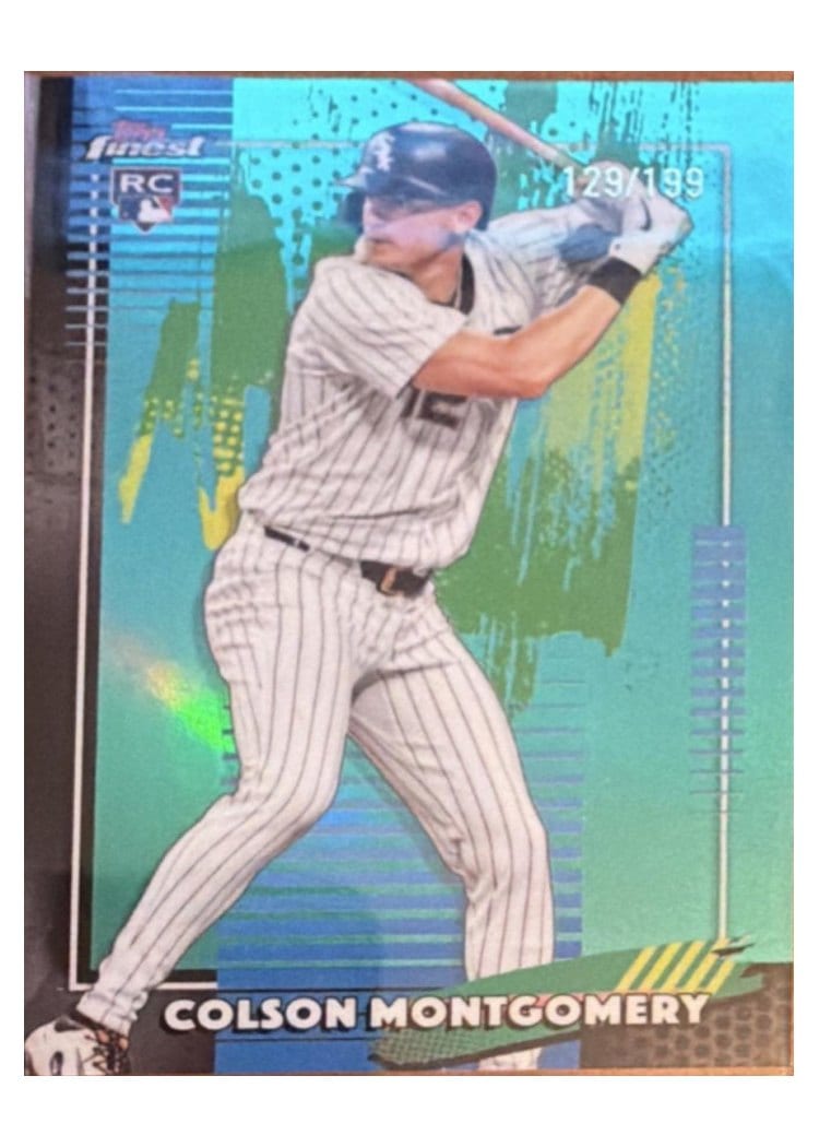 2026 Topps Finest Colson Montgomery #30 card