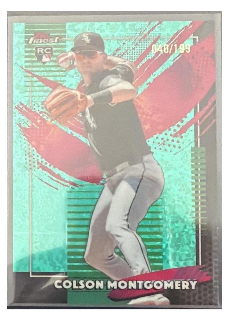 2026 Topps Finest Colson Montgomery #30 card