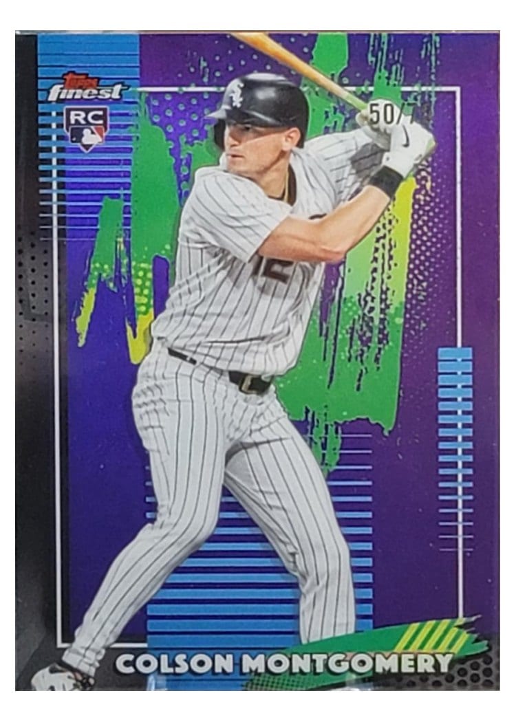 2026 Topps Finest Colson Montgomery #30 card