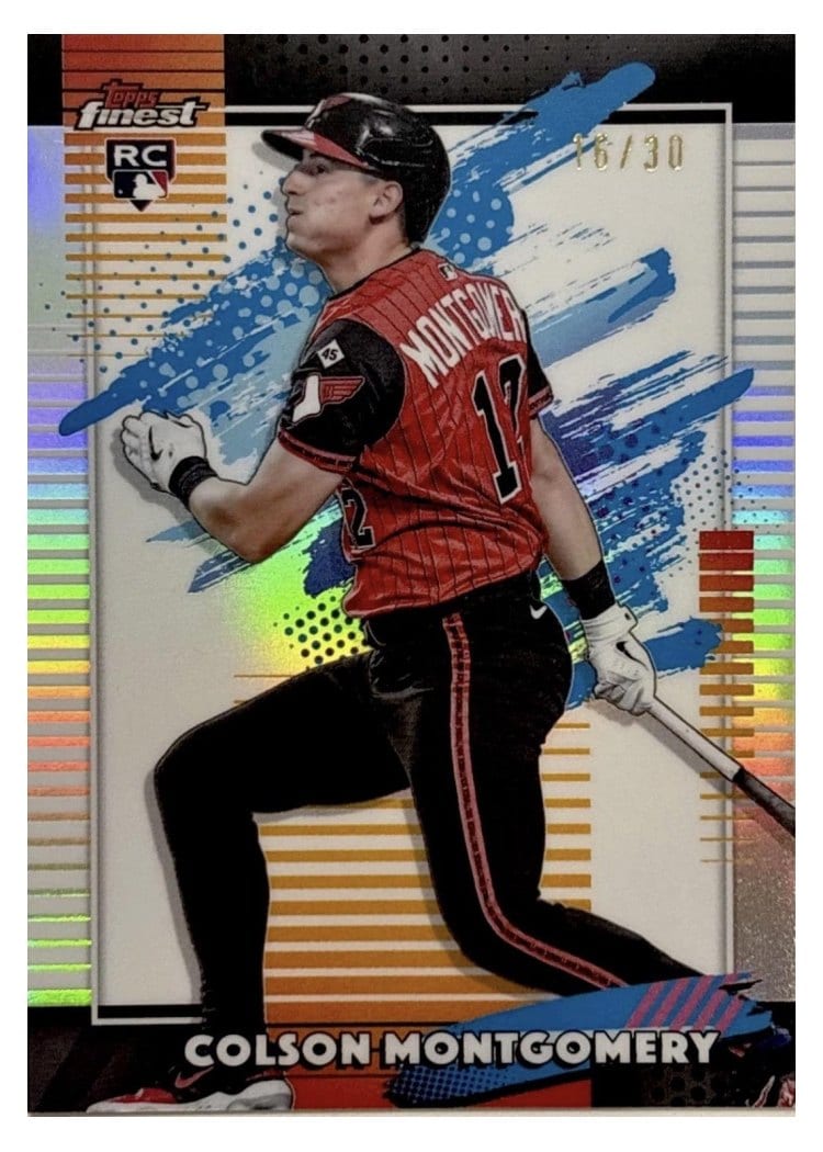2026 Topps Finest Colson Montgomery #30 card