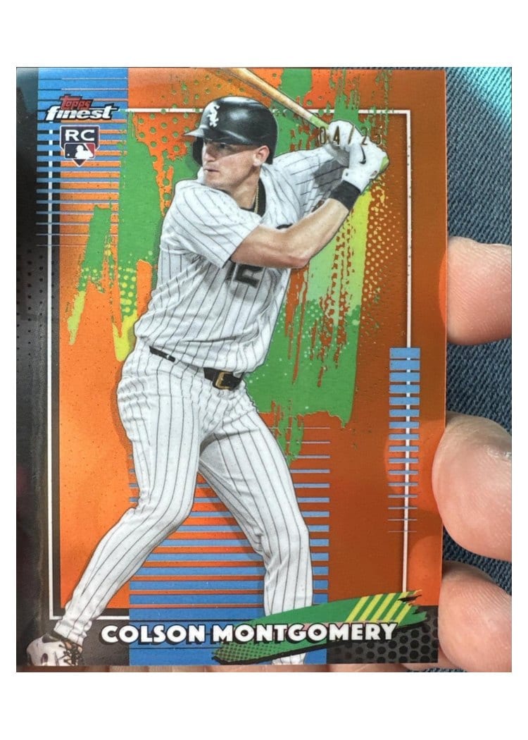 2026 Topps Finest Colson Montgomery #30 card