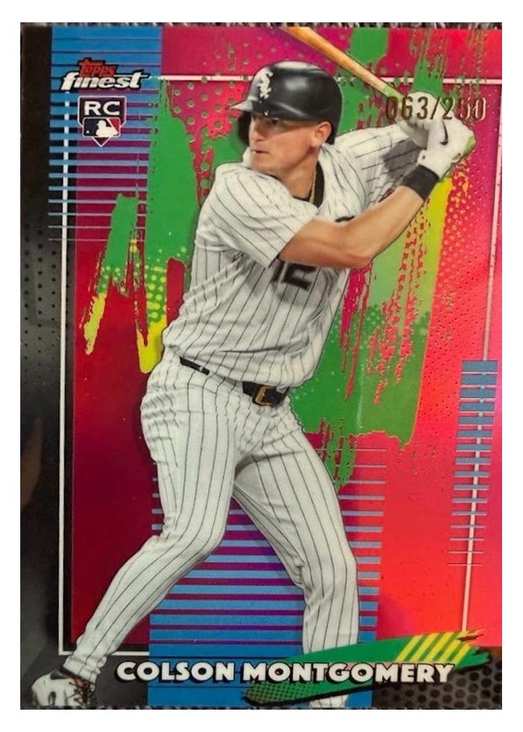 2026 Topps Finest Colson Montgomery #30 card