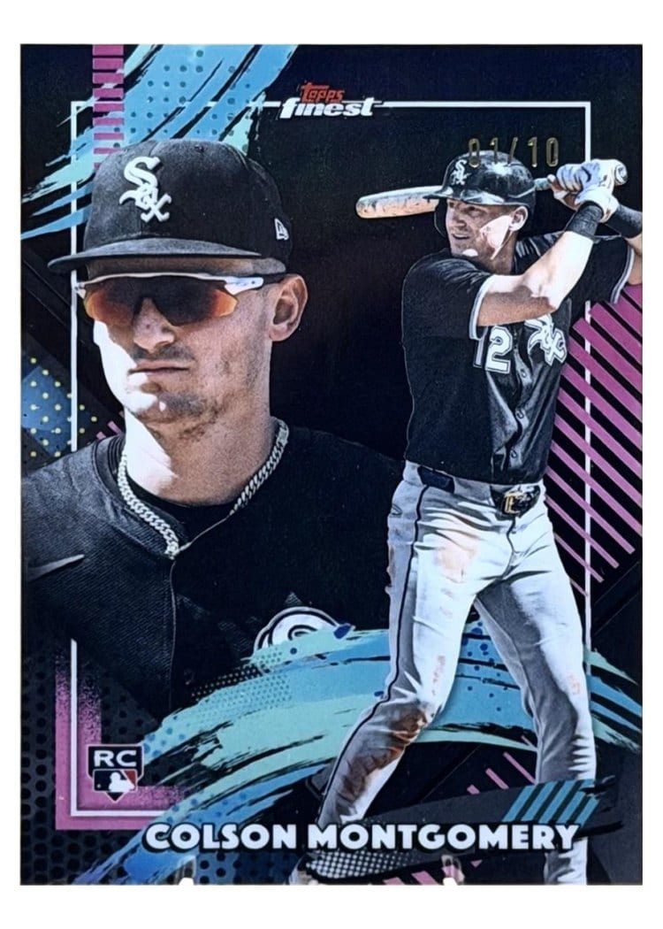 2026 Topps Finest Colson Montgomery #348 card