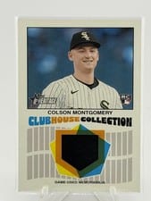 2026 Topps Heritage Clubhouse Collection Relics Colson Montgomery #CCR-CM