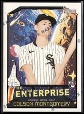 2026 Topps Heritage The Enterprise Colson Montgomery #TE-CM card