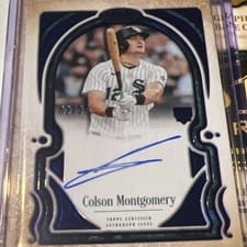 2026 Topps Tier One Tier One Talent Autographs Colson Montgomery #T1TA-CM card