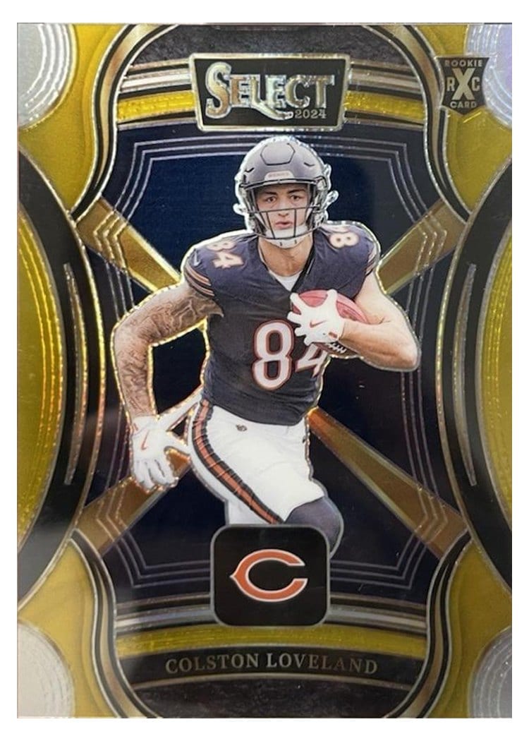 2024 Panini Select 2025 XRC Prizm Redemption Colston Loveland #516 card