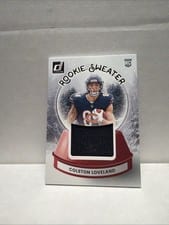 2025 Donruss Rookie Holiday Sweater Colston Loveland #SWE-CLD card