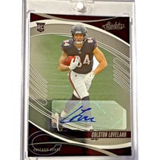 2025 Panini Absolute Signature Rookies Colston Loveland #114