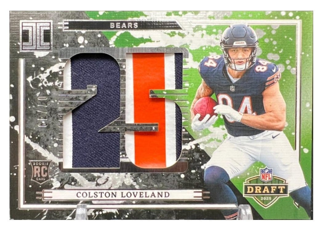 2025 Panini Impeccable Impeccable Draft Picks Colston Loveland #2 card