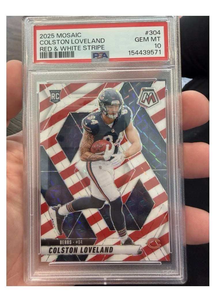 2025 Panini Mosaic Base Set Colston Loveland #304 card