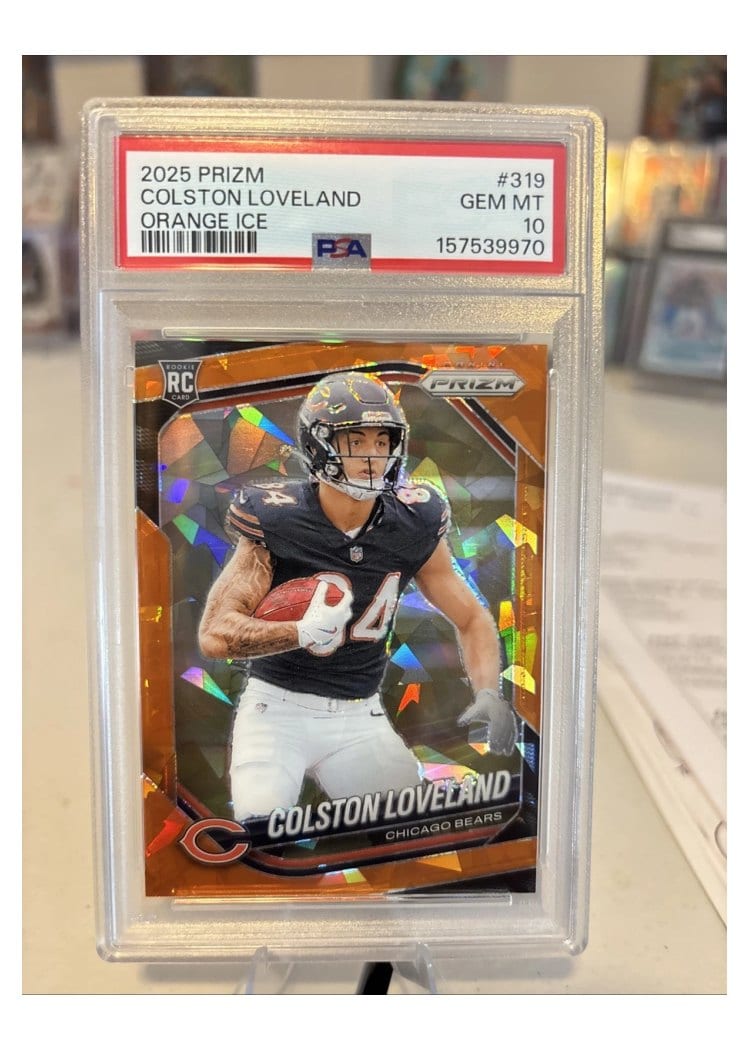 2025 Panini Prizm Base Set Colston Loveland #319 card