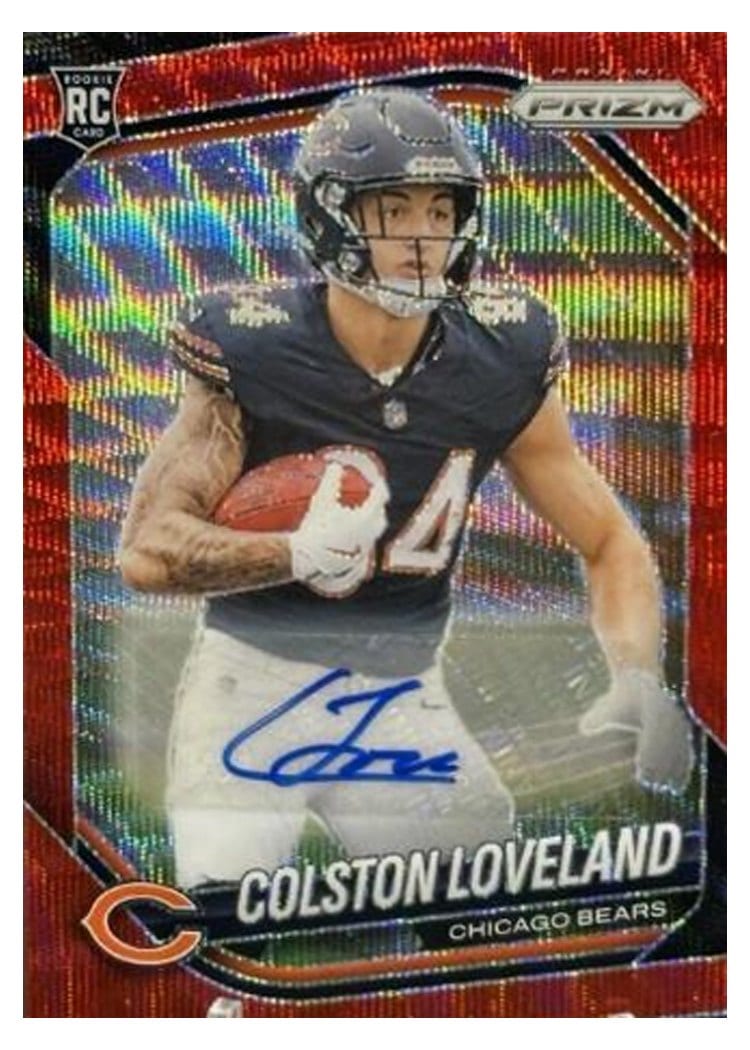 2025 Panini Prizm Base Set Colston Loveland #319 card
