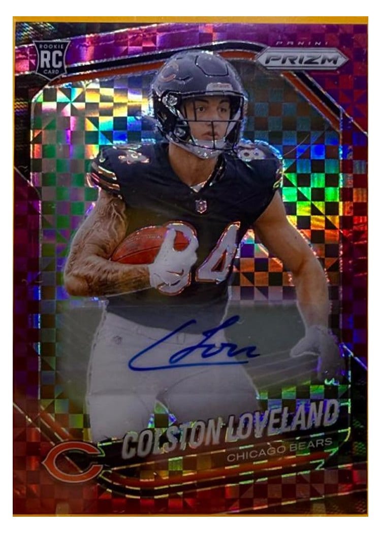 2025 Panini Prizm Base Set Colston Loveland #319 card