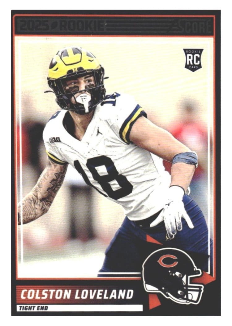 2025 Score Rookies Colston Loveland #31 card