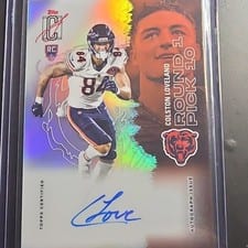 2025 Topps Chrome Rookies Autographs Colston Loveland #RA-CL